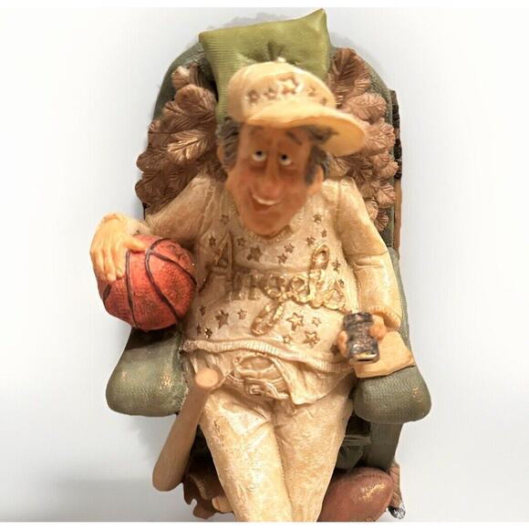 Guardian Grannies & Friends Harv The Sports Fanatic Raz Imports 1999 Doug Harris - Picture 3 of 13